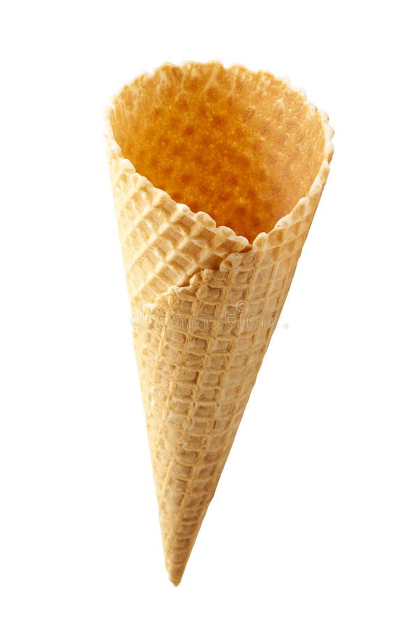 Copo Da Bolacha Para O Gelado. Foto de Stock Imagem de cone, doce