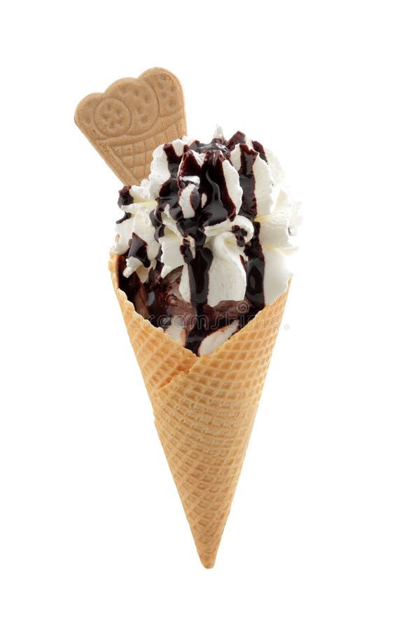 Cone de gelado imagens de stock Cone de gelado imagens de stock