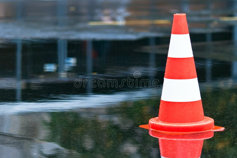Cone in a puddle V2