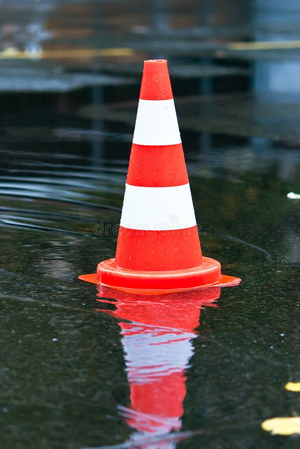 Cone in a puddle V3
