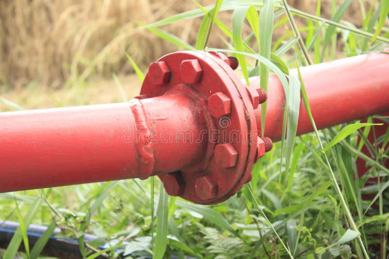 Fuel pipe in hand stock photo. Image of pollution, fuel 36489366