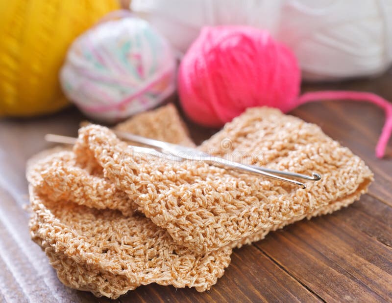 Confecção de malhas foto de stock