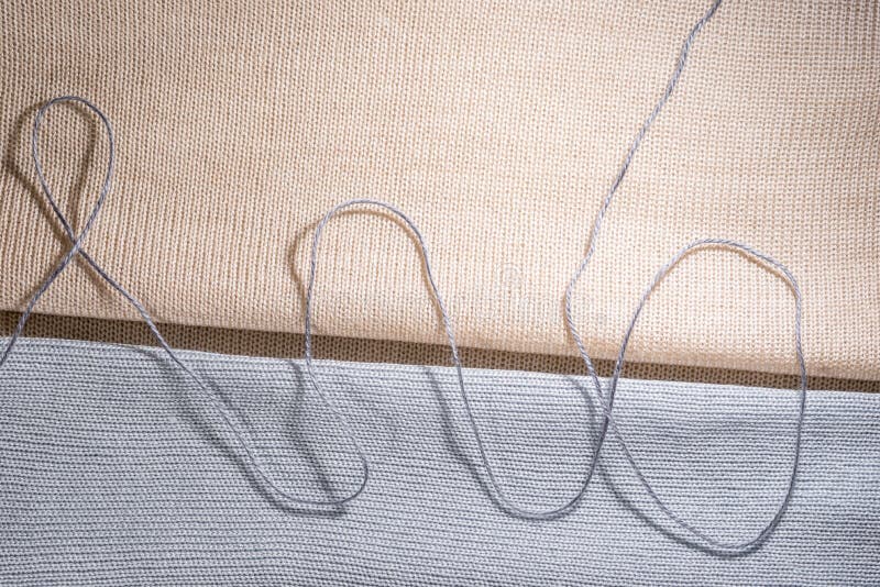 Confecção de malhas fotografia de stock