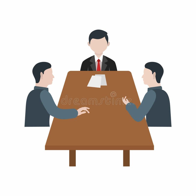 Conference Call icon vector image. royalty free illustration