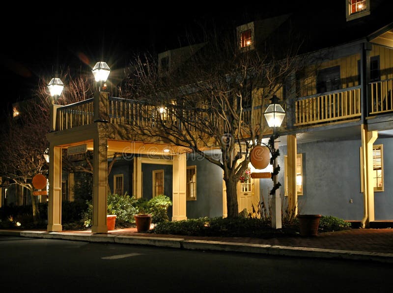 Conference Center at Night - 1