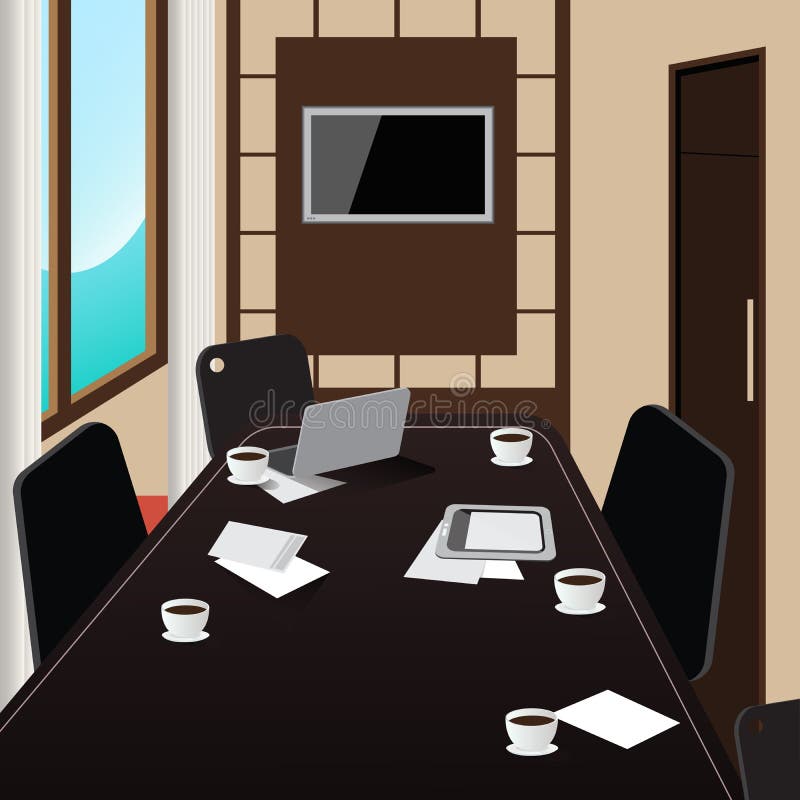 Cartoon Conference Room Stock Illustrations – 4,104 Cartoon Conference ...