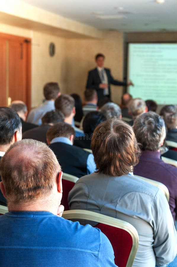 Conferencia de negocios foto de archivo libre de regalías