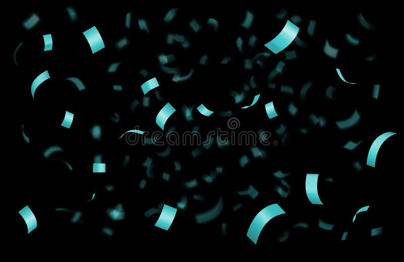 Confeti de oro brillante que cae ilustración del vector Confeti de oro brillante que cae ilustración del vector