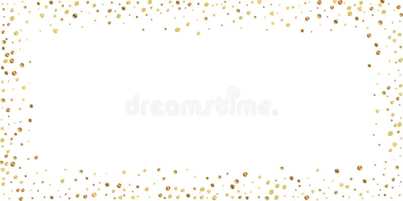 Sparse gold confetti luxury sparkling confetti. Scattered small gold particles on white background. Bold festive overlay template. Favorable vector illustration. Sparse gold confetti luxury sparkling confetti. Scattered small gold particles on white background. Bold festive overlay template. Favorable vector illustration.