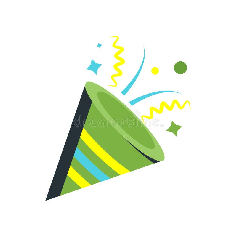 Confetti ikony wektoru znak i symbol odizolowywający na białym backgroun ilustracja wektor Confetti ikony wektoru znak i symbol odizolowywający na białym backgroun ilustracja wektor