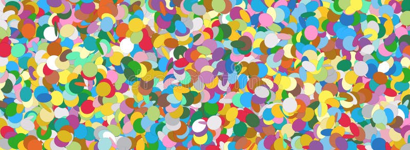 Confetti Panorama Background Texture - Vector Illustration vector illustration Confetti Panorama Background Texture - Vector Illustration vector illustration