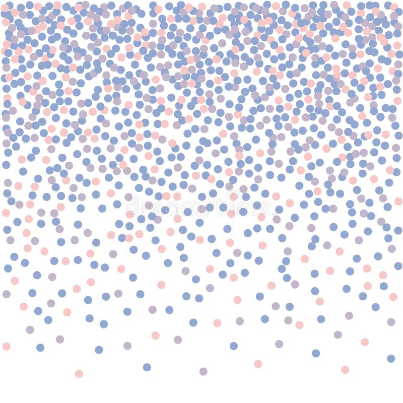 Confetti spada tło Różani quarts i spokojów kolory ilustracji Confetti spada tło Różani quarts i spokojów kolory ilustracji