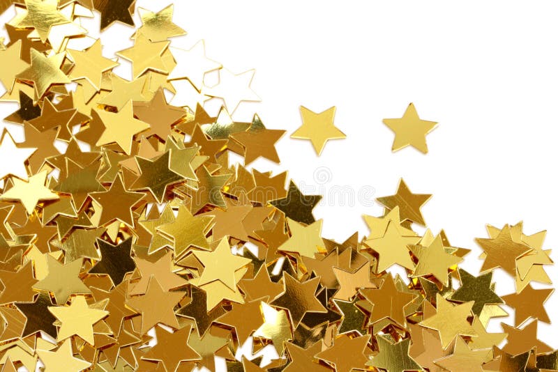 confetti złote gwiazdy zdjęcie stock confetti złote gwiazdy zdjęcie stock