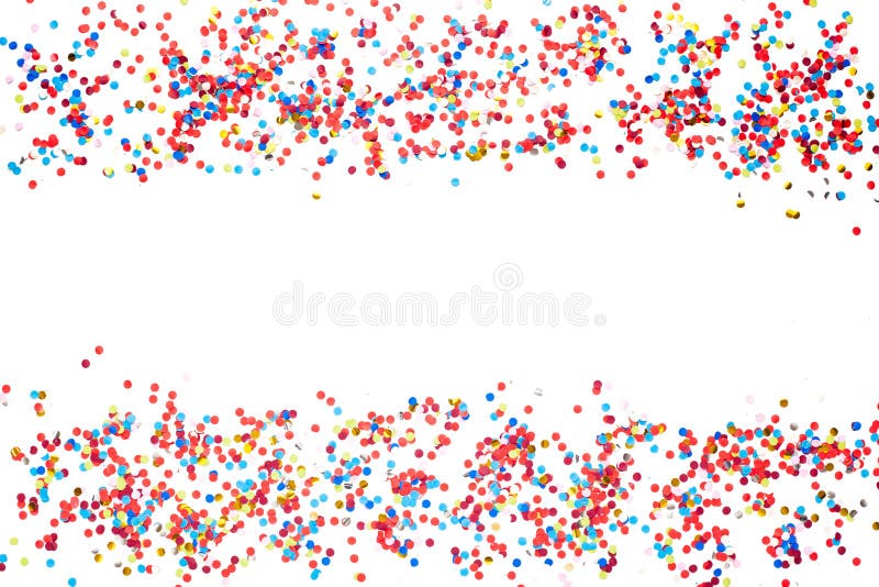 Confettis colorés image stock Confettis colorés image stock