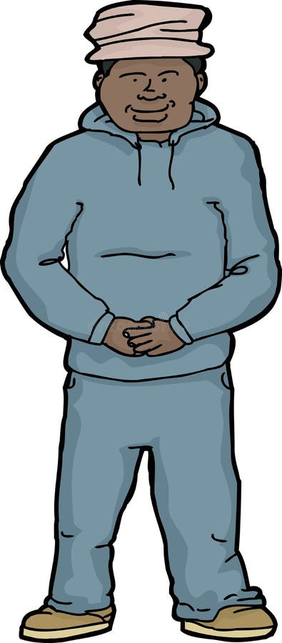 Sweatsuit stock illustration. Illustration of suit, male - 48299