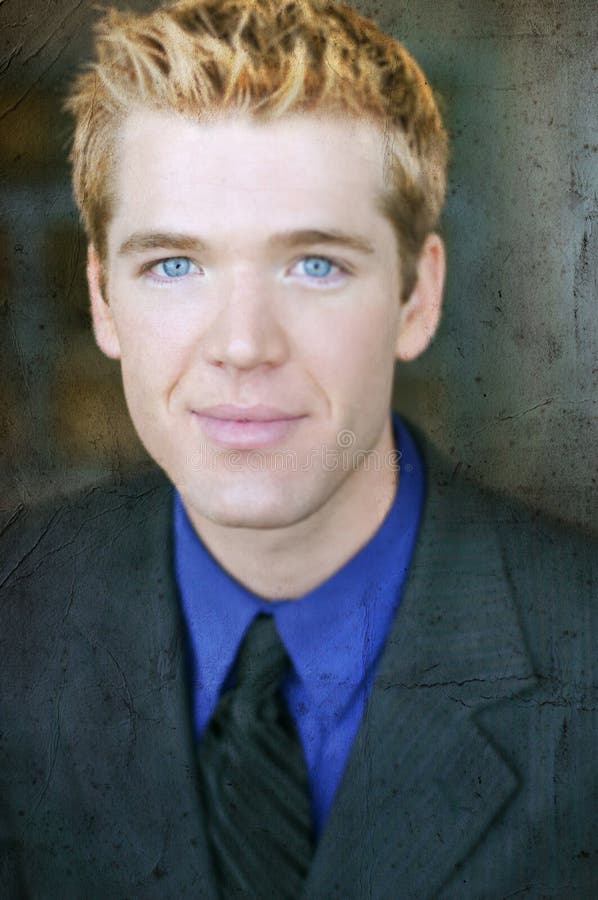 Confident businessman stock images