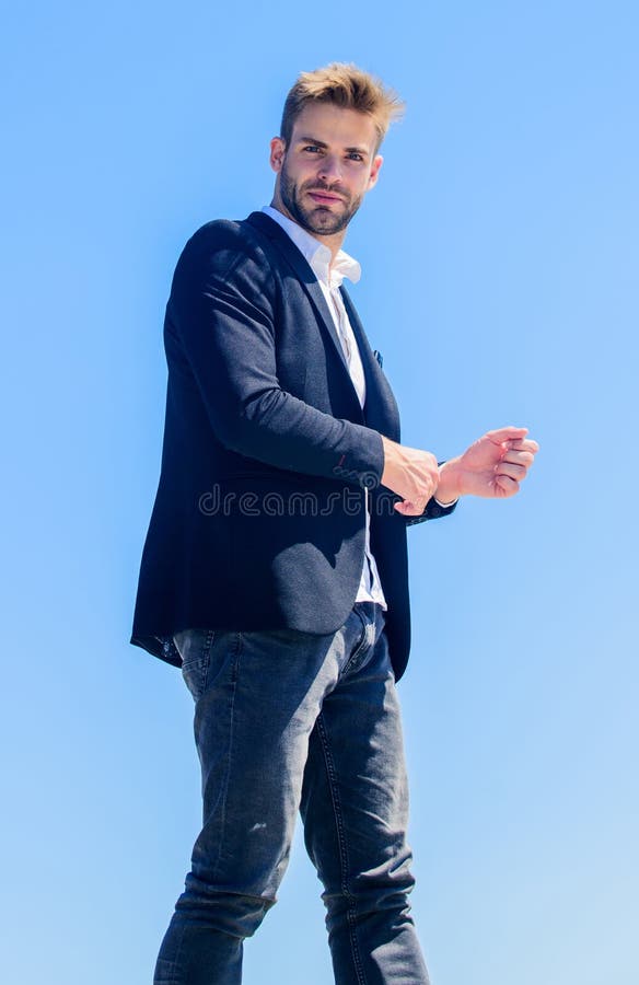 One Young Teenage Boy, Posing Suit Stock Photo - Image of clothing, suit:  100081222