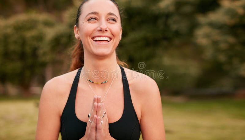 Confident sporty female practicing yoga stock photography Confident sporty female practicing yoga stock photography