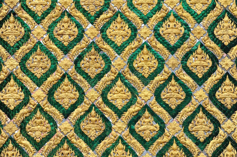 Configuration d'art thaï traditionnel photographie stock libre de droits Configuration d'art thaï traditionnel photographie stock libre de droits