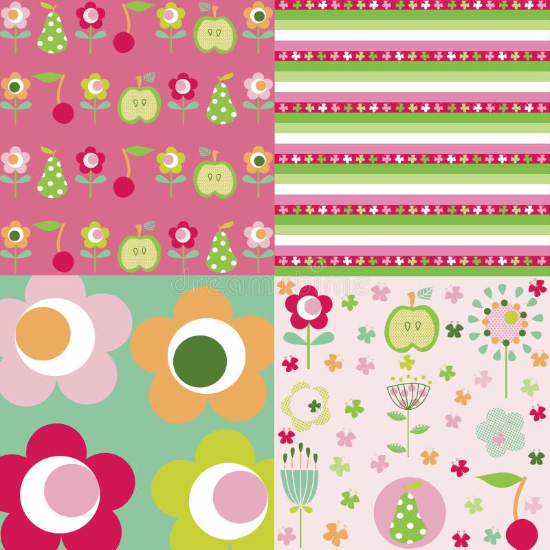 Configuration de fleur illustration de vecteur Configuration de fleur illustration de vecteur