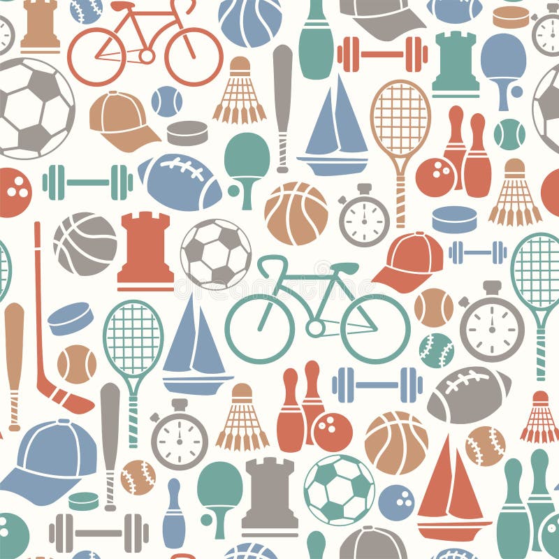 Configuration de sport illustration libre de droits Configuration de sport illustration libre de droits