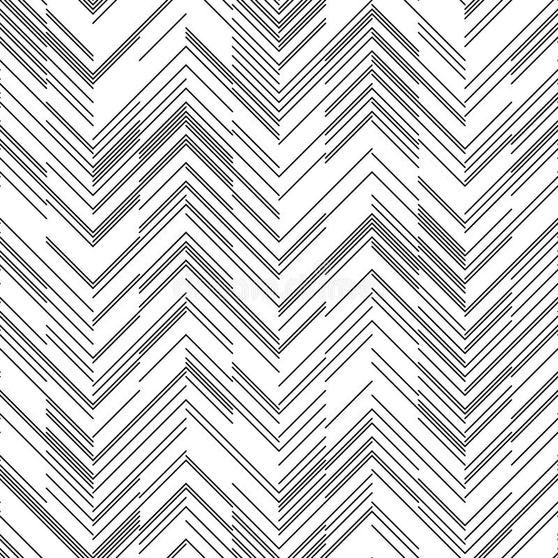 Configuration de zigzag sans joint illustration libre de droits