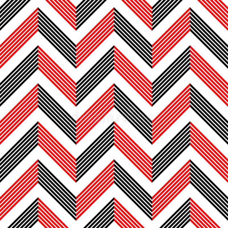 Configuration de zigzag sans joint illustration stock