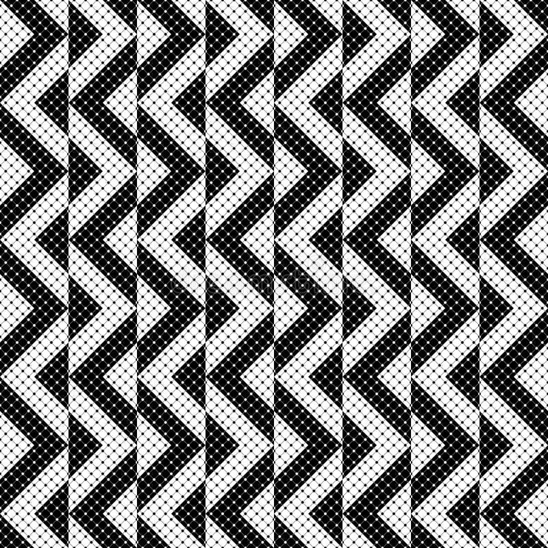 Configuration de zigzag sans joint illustration libre de droits