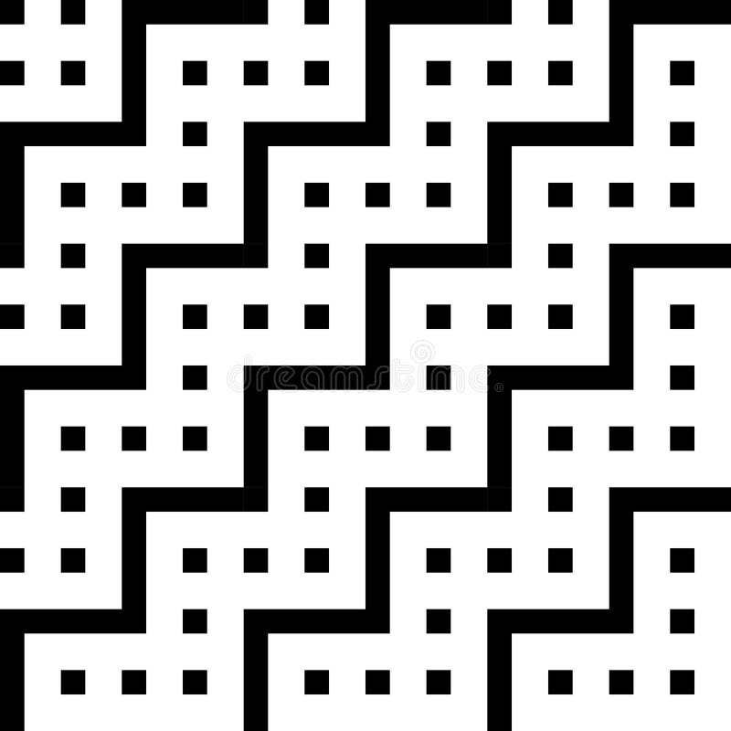 Configuration de zigzag sans joint illustration de vecteur