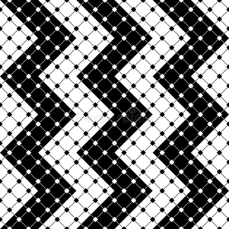 Configuration de zigzag sans joint illustration de vecteur