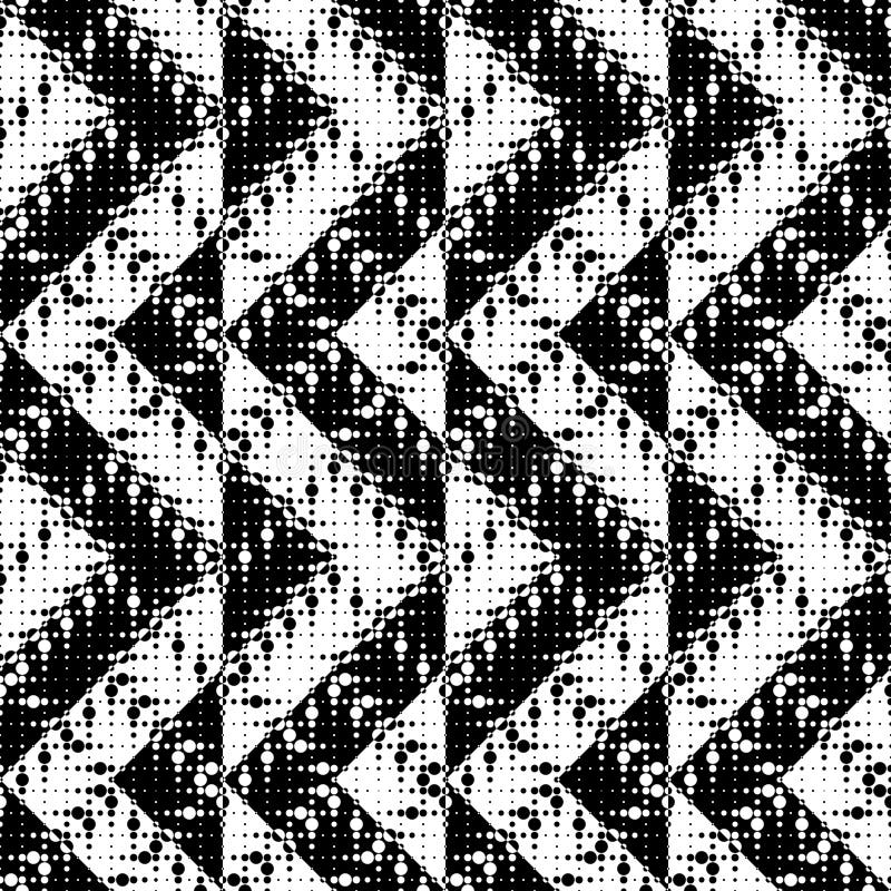 Configuration de zigzag sans joint illustration libre de droits