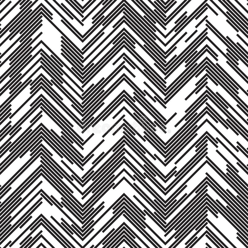 Configuration de zigzag sans joint illustration libre de droits