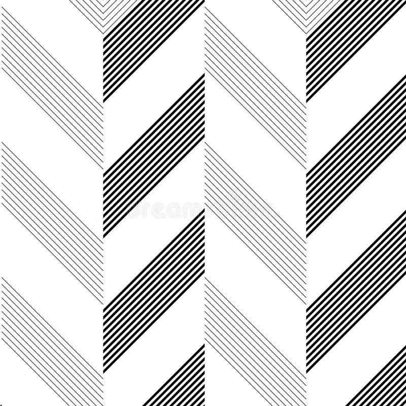 Configuration de zigzag sans joint illustration de vecteur