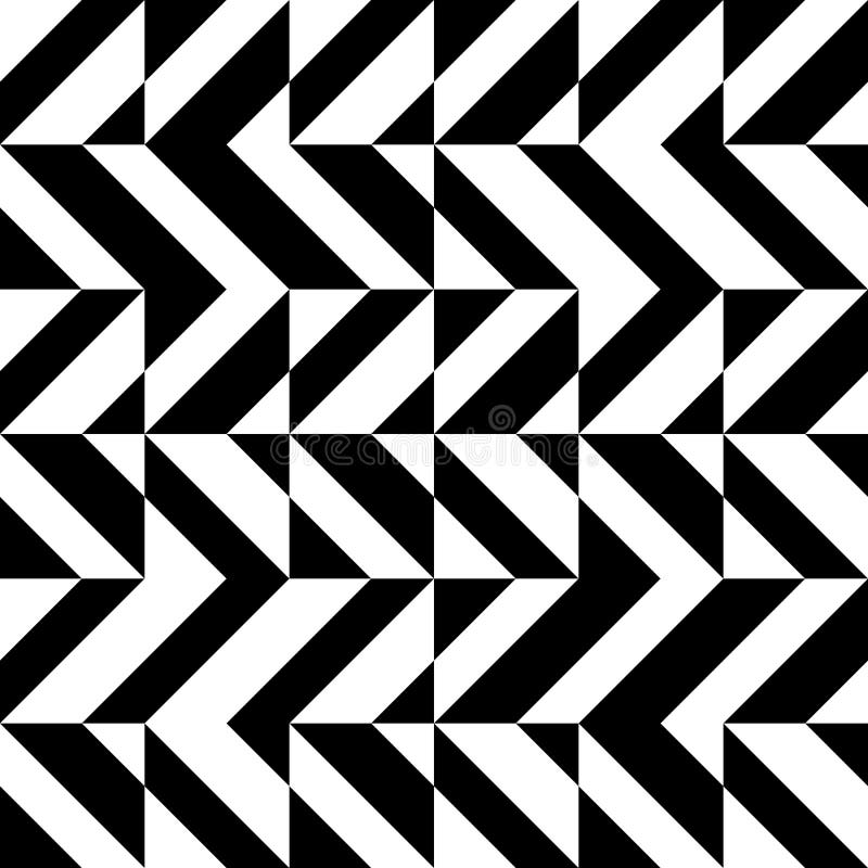 Configuration de zigzag sans joint illustration de vecteur