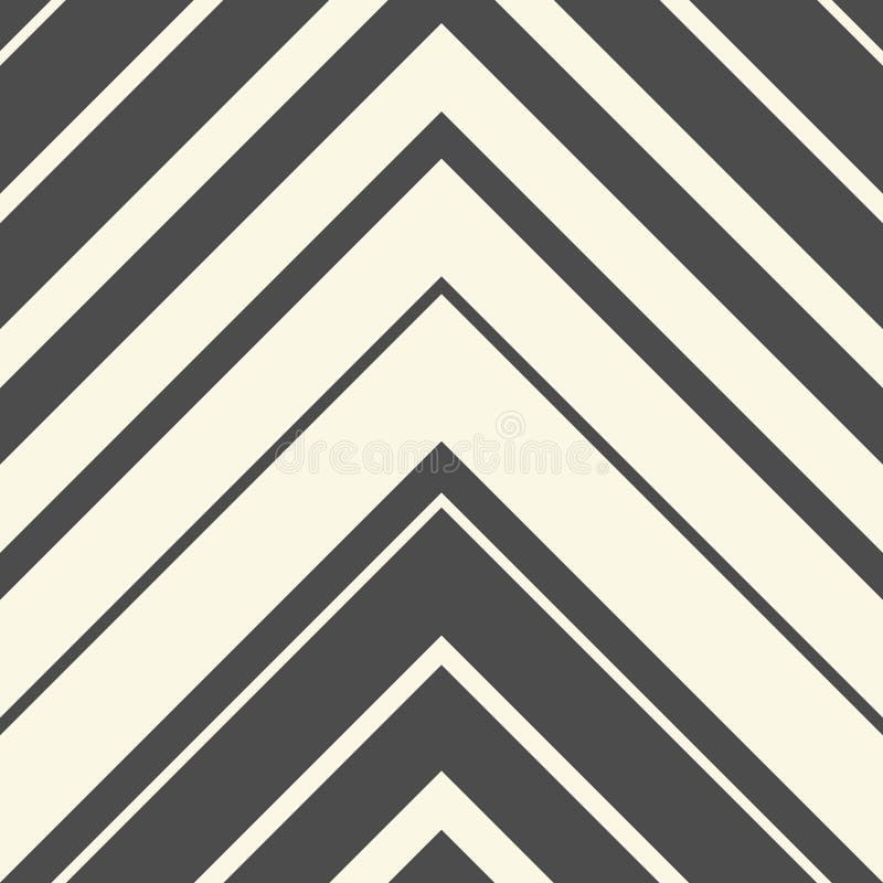 Motif ZigZag sans couture. Fond abstrait de flèches noires et blanches illustration stock