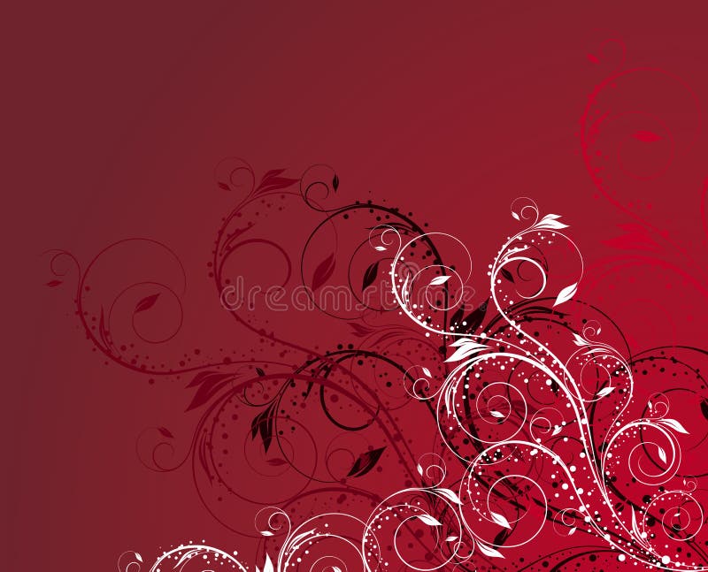 configuration florale abstraite illustration de vecteur configuration florale abstraite illustration de vecteur
