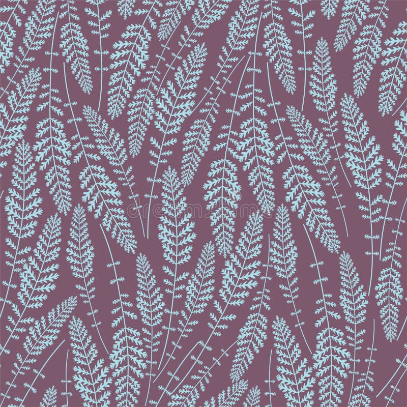 Configuration florale sans joint Répétition de la texture sur un fond violet Perfectionnez pour imprimer sur le tissu ou empaquet illustration de vecteur Configuration florale sans joint Répétition de la texture sur un fond violet Perfectionnez pour imprimer sur le tissu ou empaquet illustration de vecteur