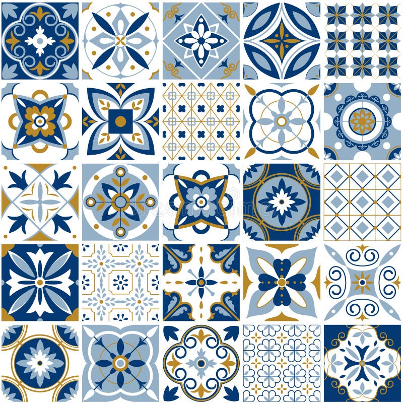 Configuration marocaine Texture de tuile de décor avec l'ornement bleu Poterie arabe et indienne traditionnelle couvrant de tuile illustration stock Configuration marocaine Texture de tuile de décor avec l'ornement bleu Poterie arabe et indienne traditionnelle couvrant de tuile illustration stock