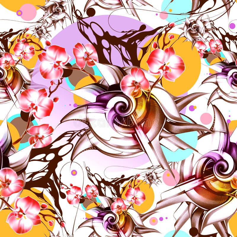 Configuration sans joint abrégez le fond illustration de vecteur