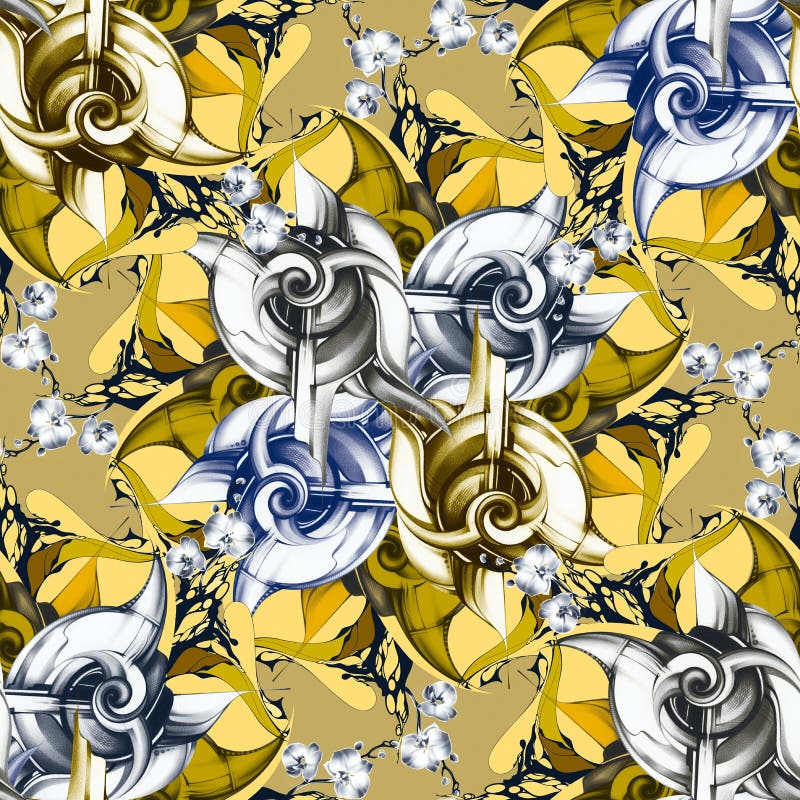 Configuration sans joint abrégez le fond illustration de vecteur