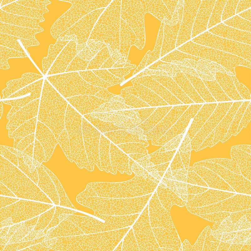 Configuration sans joint de lames d'automne illustration stock