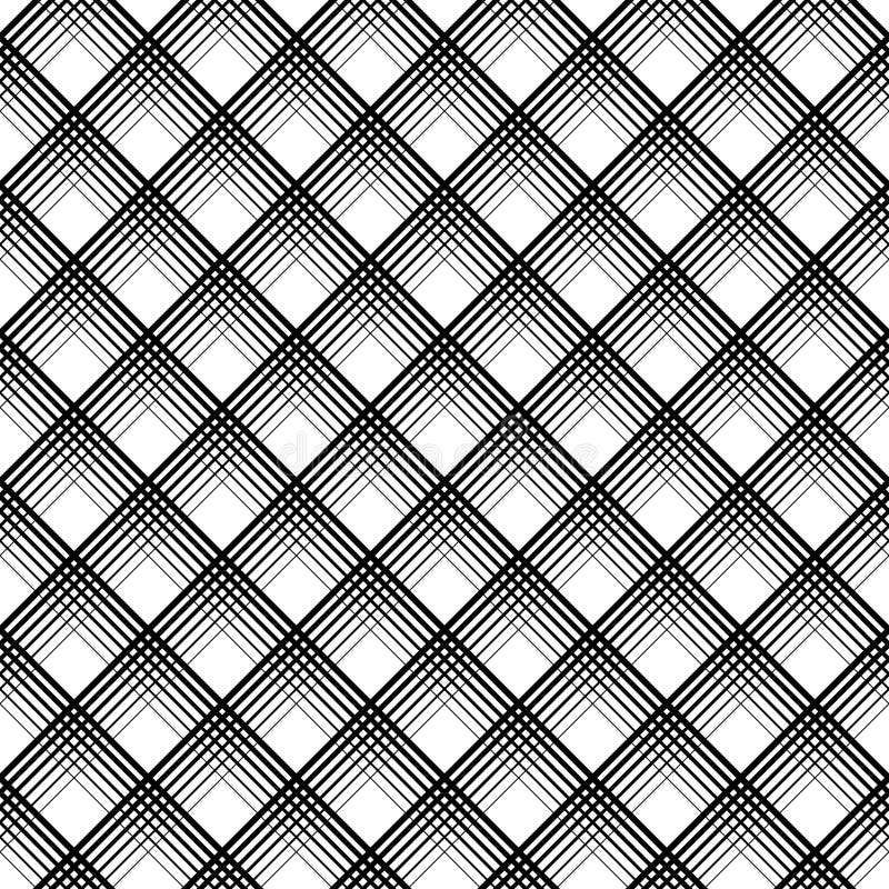 Motif tartan homogène. Texture minimaliste en quadrillage illustration libre de droits