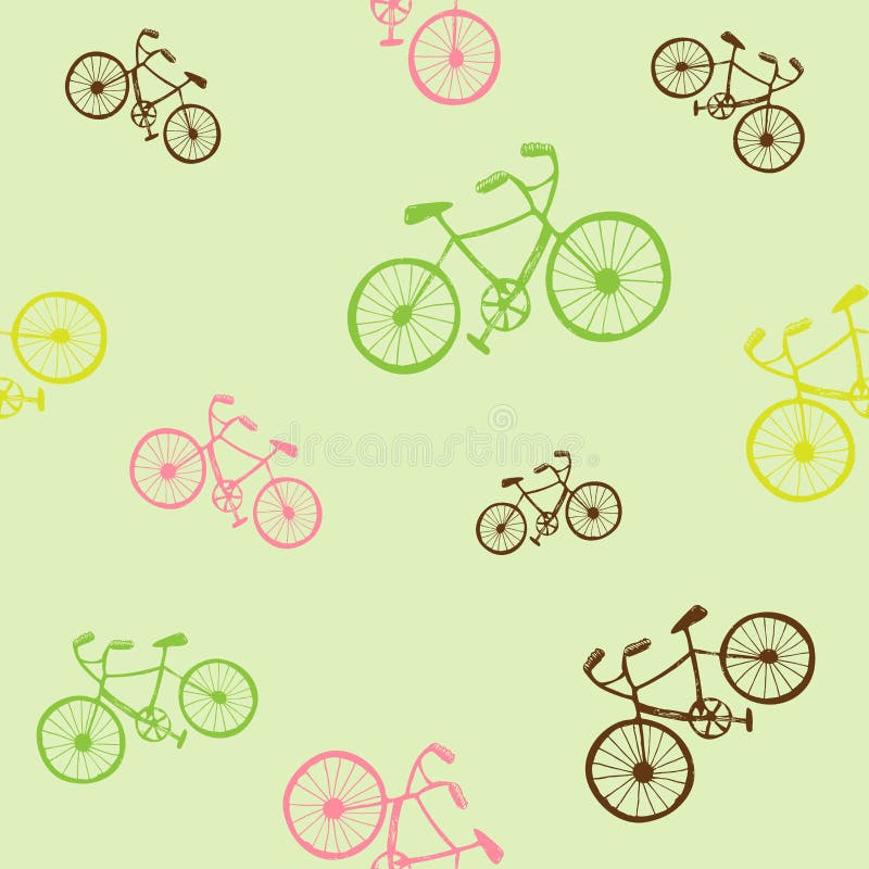 Configuration sans joint de v?lo Illustration de vecteur pour la conception de transport de bicyclette Mod?le lumineux de v?hicul illustration stock Configuration sans joint de v?lo Illustration de vecteur pour la conception de transport de bicyclette Mod?le lumineux de v?hicul illustration stock