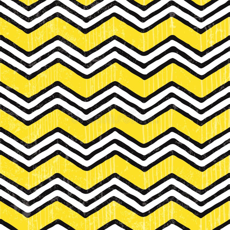 Motif zébré sans couture. Vecteur dessiné à la main illustration libre de droits