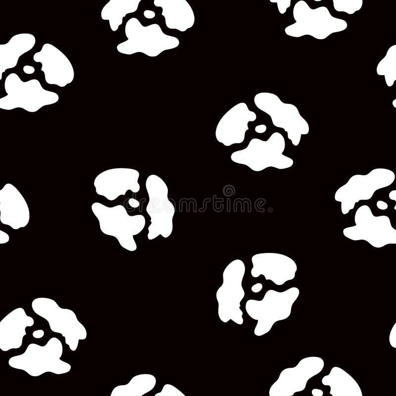 Configuration sans joint des pavots rouges Modèle floral de poppie illustration de vecteur Configuration sans joint des pavots rouges Modèle floral de poppie illustration de vecteur