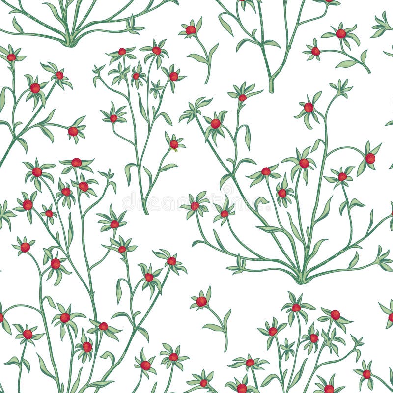 Configuration sans joint florale Fond de fleur Papier peint W de Flourish illustration stock Configuration sans joint florale Fond de fleur Papier peint W de Flourish illustration stock