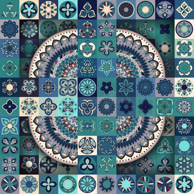 Download Configuration Sans Joint Éléments Décoratifs De Cru Fond Tiré Par La Main L'Islam, L'arabe, Indien, Motifs De Tabouret Perfection Illustration Stock - Illustration du floral, mystique: 77155507