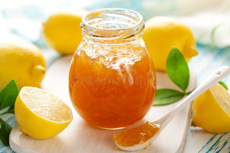 Confiture D'oranges De Citron Photo stock Image du vert, frais 21743470