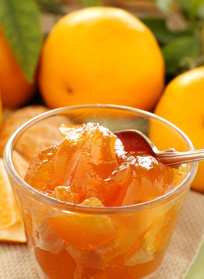Confiture de mandarine image stock. Image du nutrition 31951923