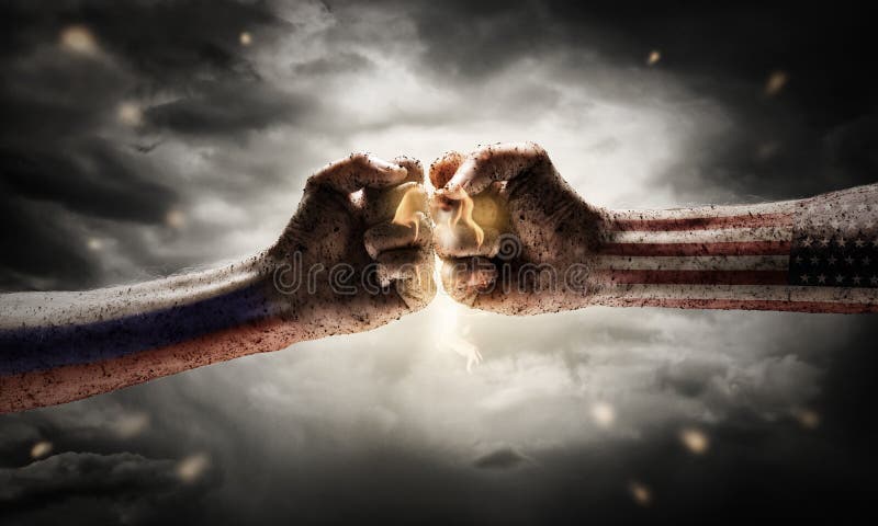 Conflict concept stock image Conflict concept stock image